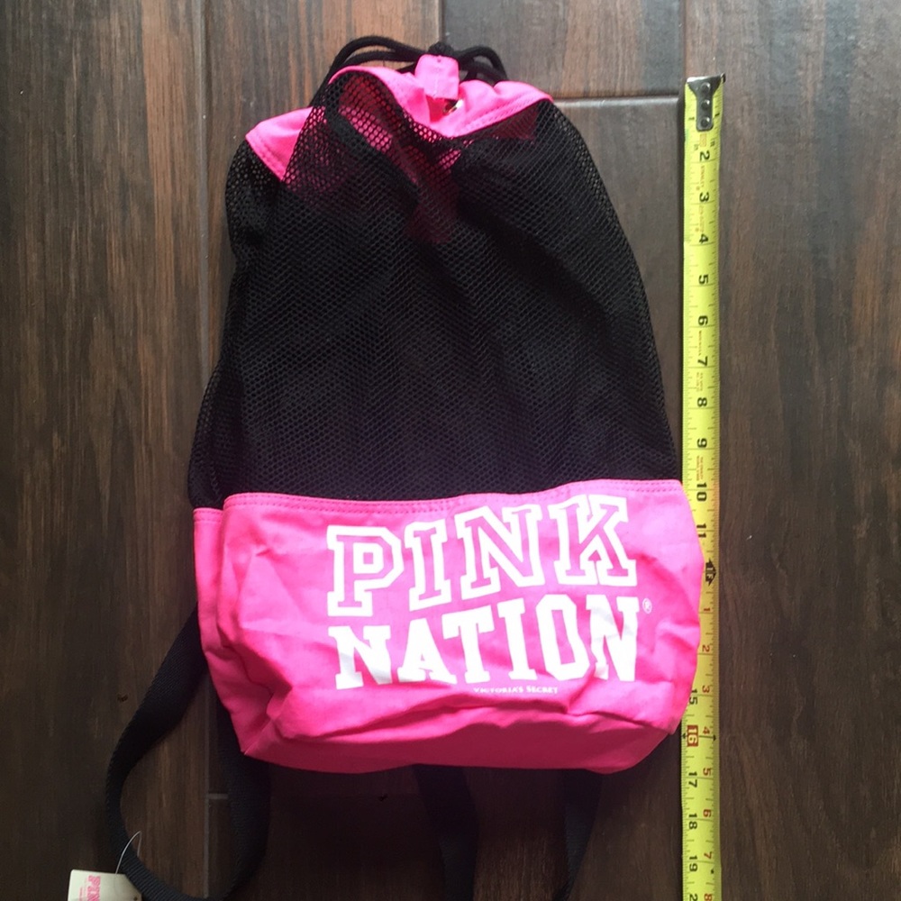 NWT Victoria Secret hot pink beach tote